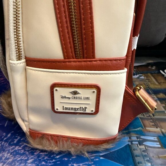 2025 Disney Cruise Line DCL Alaska Minnie Mouse Wonder Loungefly Backpack - Picture 3 of 5